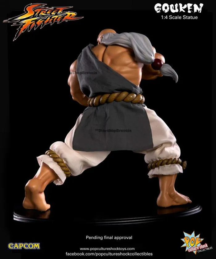 STREET FIGHTER - Gouken Mixed Media 1/4 Statue