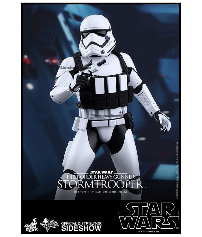 STAR WARS - Episode VII - First Order Heavy Gunner Stormtrooper 1/6 Action Figure 12" MMS318