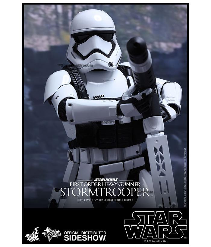 STAR WARS - Episode VII - First Order Heavy Gunner Stormtrooper 1/6 Action Figure 12" MMS318