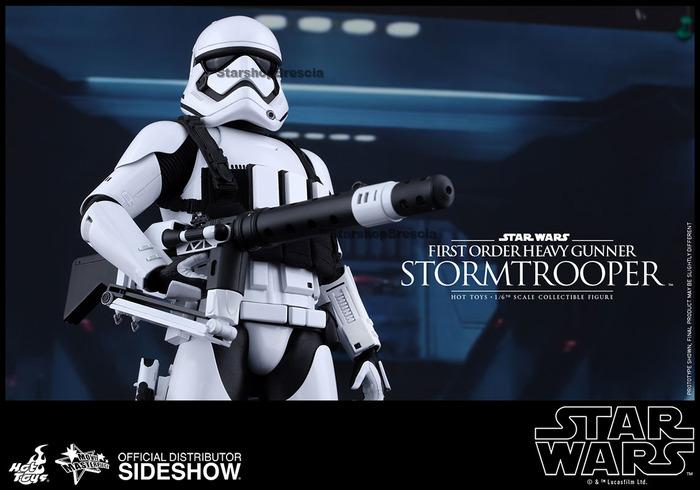 STAR WARS - Episode VII - First Order Heavy Gunner Stormtrooper 1/6 Action Figure 12" MMS318