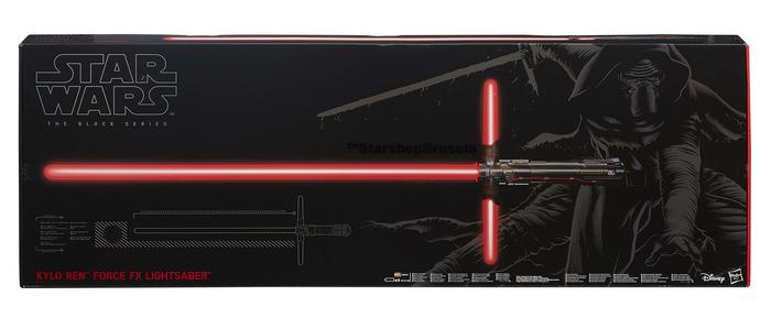 STAR WARS - Episode VII - Kylo Ren Lightsaber Spada Laser Force FX - Damaged Box
