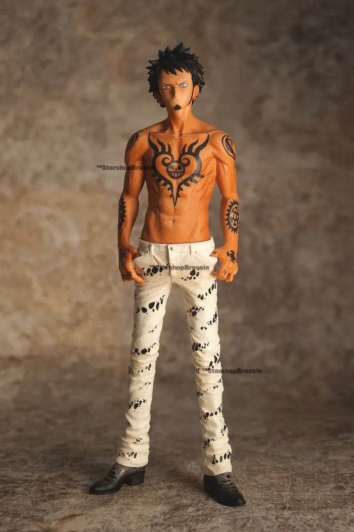 ONE PIECE - King Of Artist Jeans Freak - Trafalgar Law Ver. White Pvc Figure