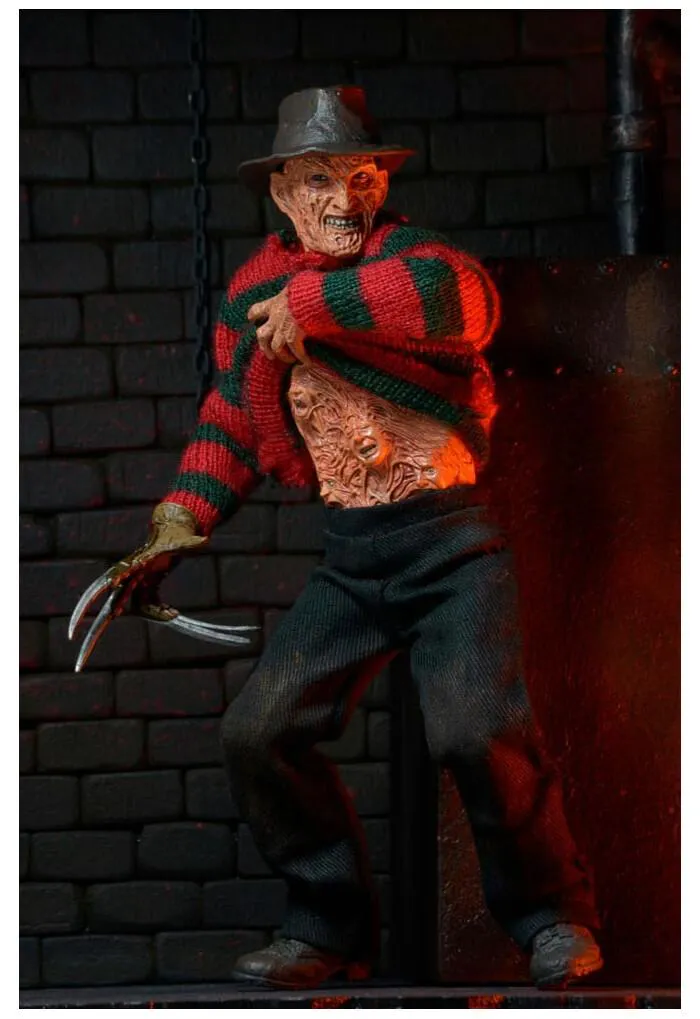 NIGHTMARE on Elm Street 3 - Freddy Krueger Clothed Action Figure