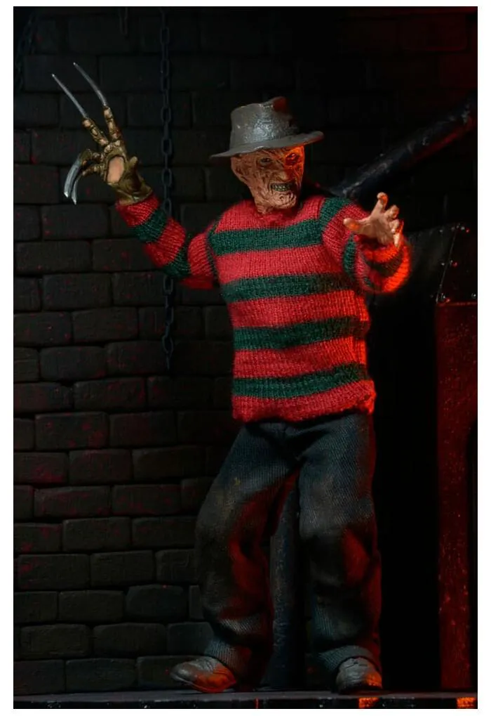 NIGHTMARE on Elm Street 3 - Freddy Krueger Clothed Action Figure