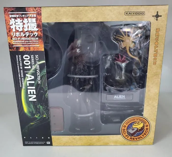 ALIEN - Sci-fi Revoltech N.001 Alien Classic Renewal Package Edition Action Figure