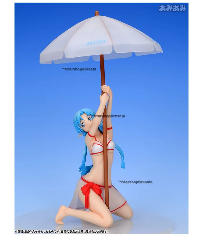 SWORD ART ONLINE - Asuna Sexy Bikini de Parasol 1/7 Pvc Figure