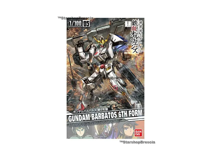 GUNDAM - 1/100 Barbatos 6th Form Model Kit