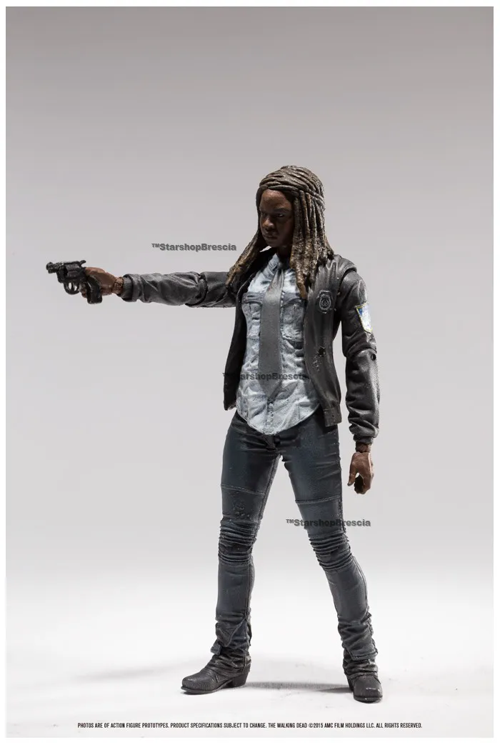 WALKING DEAD TV - Series 9 Constable Michonne Action Figure - Damaged Box