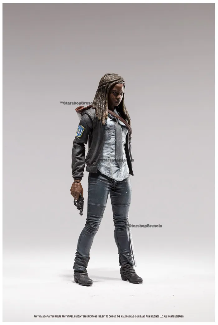 WALKING DEAD TV - Series 9 Constable Michonne Action Figure - Damaged Box