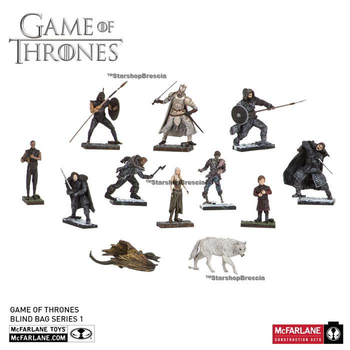 GAME OF THRONES - Construction Set - Blind Bag Series 1 - 1x Mini Figure