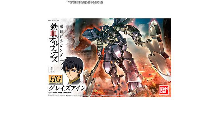 GUNDAM - 1/144 EB-AX2 Graze Ein Model Kit HGIBO # 018