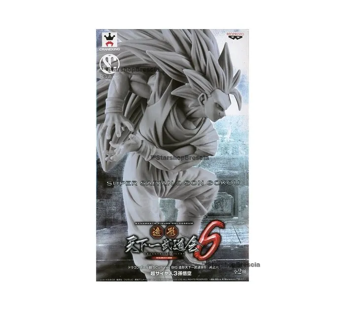 DRAGON BALL - Super - SCultures 6 Vol.6 Son Goku Super Saiyan 3 Special Color Ver. DX Pvc Figure