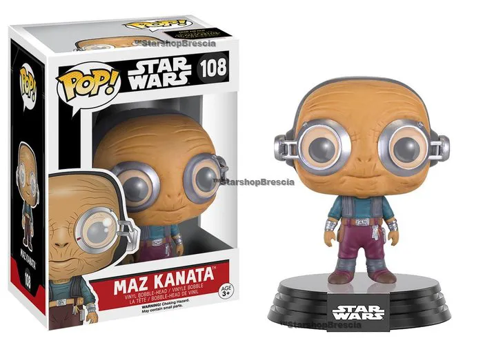 POP! Star Wars Episode VII #108 - Maz Kanata Bobble-Head Vinyl Figure