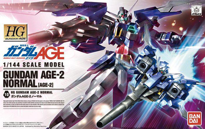 GUNDAM - 1/144 AGE-2 Normal Model Kit High Grade HG