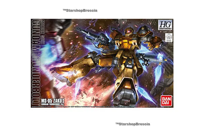 GUNDAM - 1/144 MS-05 Zaku I Thunderbolt Anime Ver. Model Kit HGGT # 011