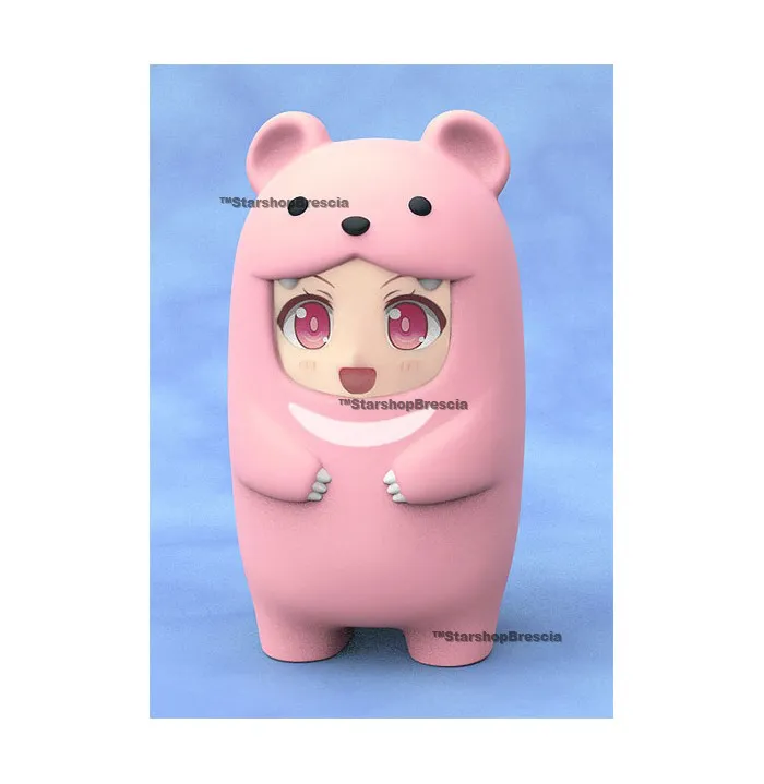 NENDOROID MORE - Kigurumi Face Parts Case - Pink Bear