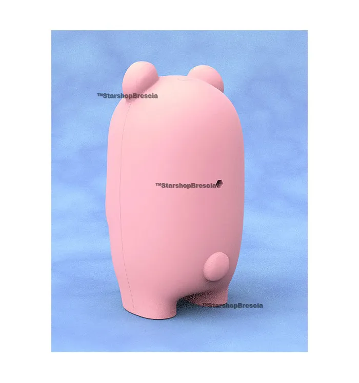 NENDOROID MORE - Kigurumi Face Parts Case - Pink Bear