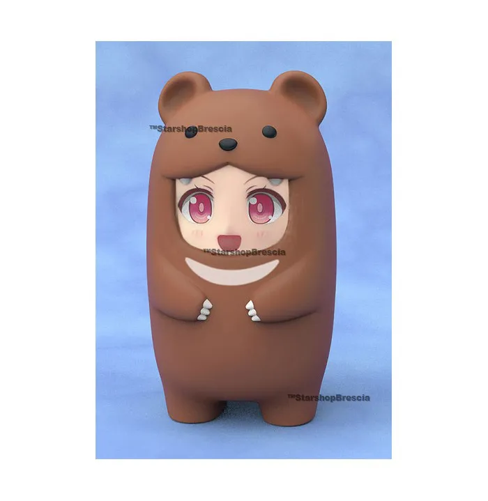 NENDOROID MORE - Kigurumi Face Parts Case - Brown Bear