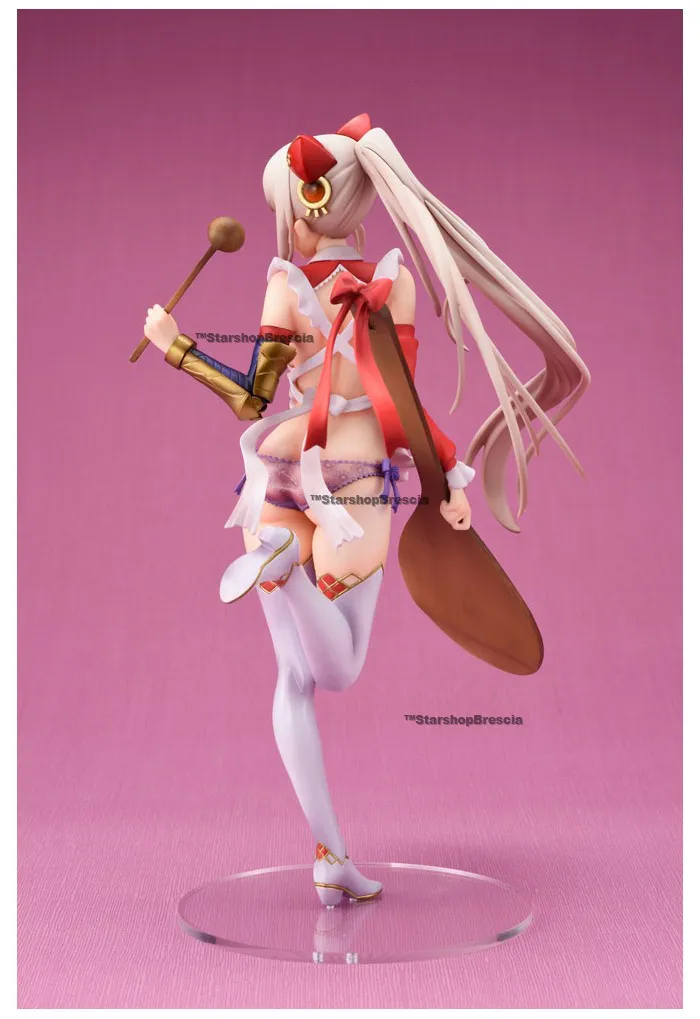 QUEEN'S BLADE - Summoner Aldra 10th Ver. with Handtowel 1/8 Pvc Figure - Damaged Box