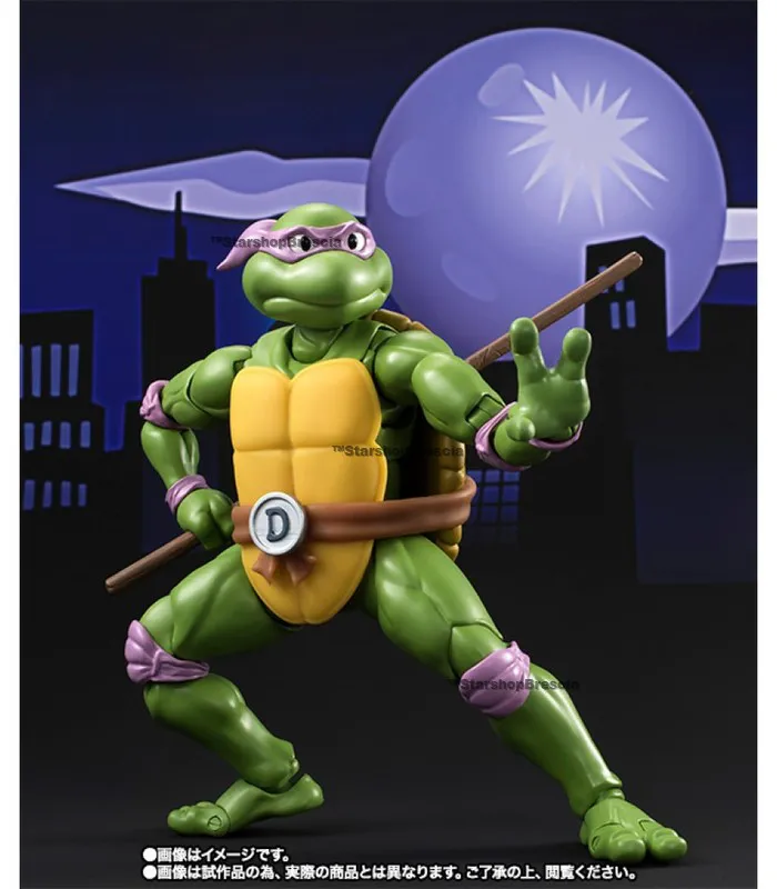 TMNT - Ninja Turtles Donatello S.H. Figuarts Action Figure Tamashii Exclusive