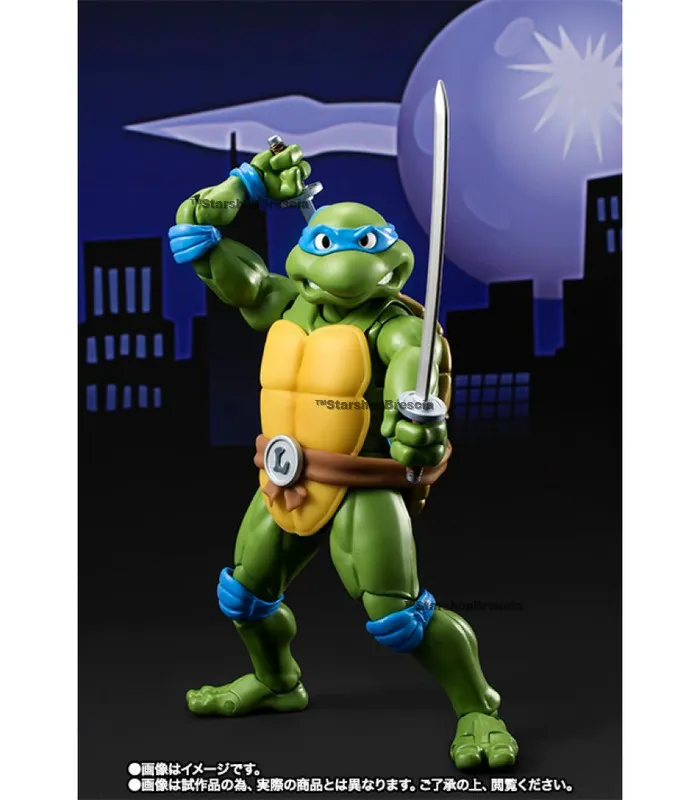 TMNT - Ninja Turtles Leonardo S.H. Figuarts Action Figure Tamashii Exclusive