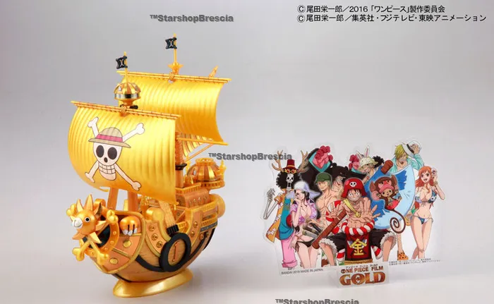 ONE PIECE - Film Gold Grand Ship Collection - Thousand Sunny Premiering Commemoration Color Ver. Model Kit