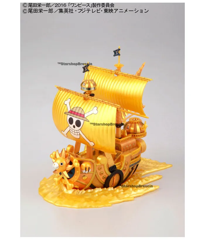 ONE PIECE - Film Gold Grand Ship Collection - Thousand Sunny Premiering Commemoration Color Ver. Model Kit