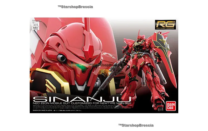 GUNDAM - 1/144 MSN-06S Sinanju Real Grade Model Kit RG # 22