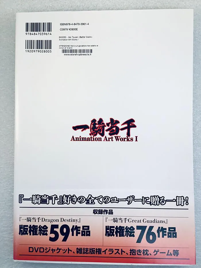Ikki Tousen Battle Vixens Animation Art Works I Artbook