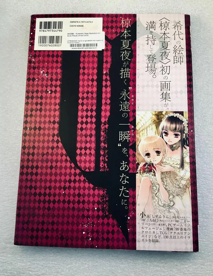 Kuramoto Kaya Illsutration Pieces of the World Artbook