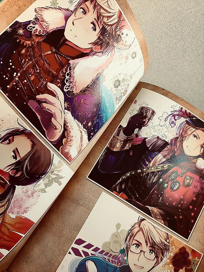 Hetalia Axis Powers Artbook 2 Artesole Artbook