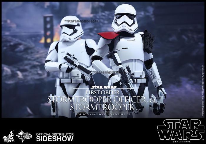STAR WARS - Episode VII - First Order Stormtrooper & FOS Officer 2-Pack 1/6 Action Figure 12" MMS335