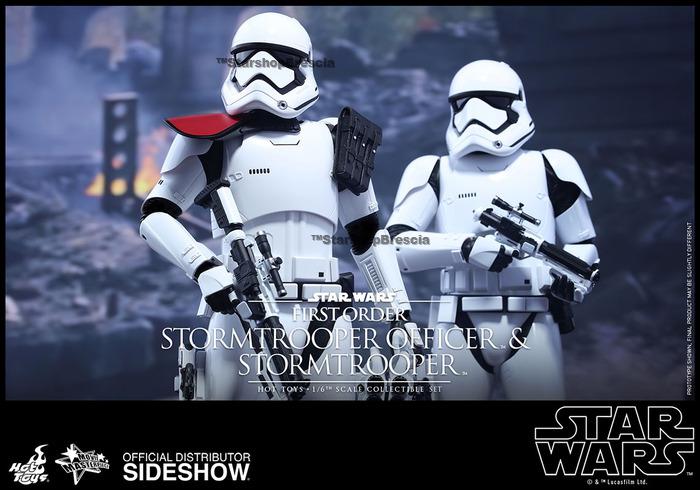 STAR WARS - Episode VII - First Order Stormtrooper & FOS Officer 2-Pack 1/6 Action Figure 12" MMS335