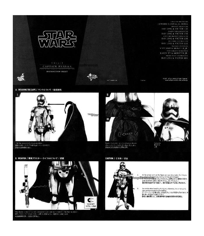 STAR WARS - Episode VII - Captain Phasma 1/6 Action Figure 12" MMS328