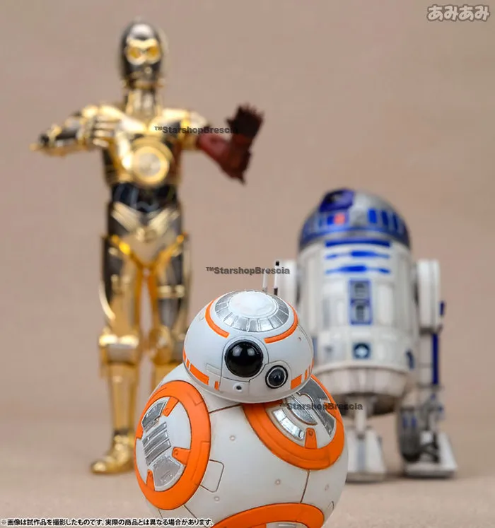 STAR WARS - Episode VII - R2-D2 & C-3PO with BB-8 ArtFX+ 1/10 Pvc Figure