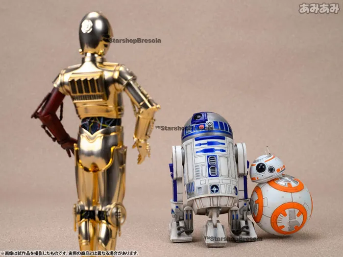 STAR WARS - Episode VII - R2-D2 & C-3PO with BB-8 ArtFX+ 1/10 Pvc Figure