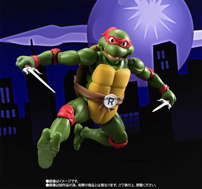 TMNT - Ninja Turtles Raphael S.H. Figuarts Action Figure Tamashii Exclusive