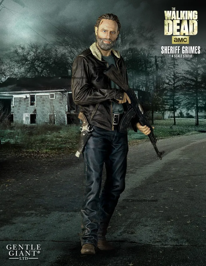 WALKING DEAD TV - Rick Grimes 1/4 Resin Statue