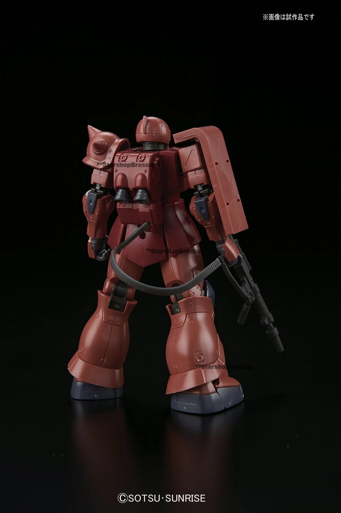 GUNDAM - 1/144 MS-05S Char's Zaku I Model Kit HGGO # 013