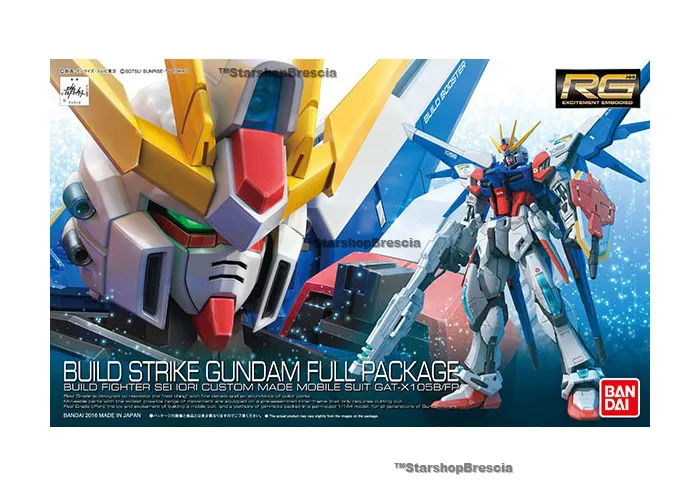 GUNDAM - 1/144 GAT-X105B/FP Build Strike Full Package Real Grade Model Kit RG # 23