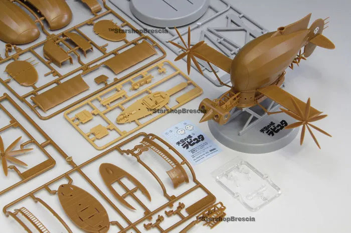 LAPUTA - Castle in the Sky - Tiger Moth Plastic Model Kit