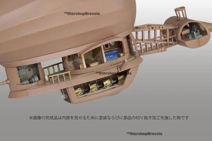 LAPUTA - Castle in the Sky - Tiger Moth Plastic Model Kit