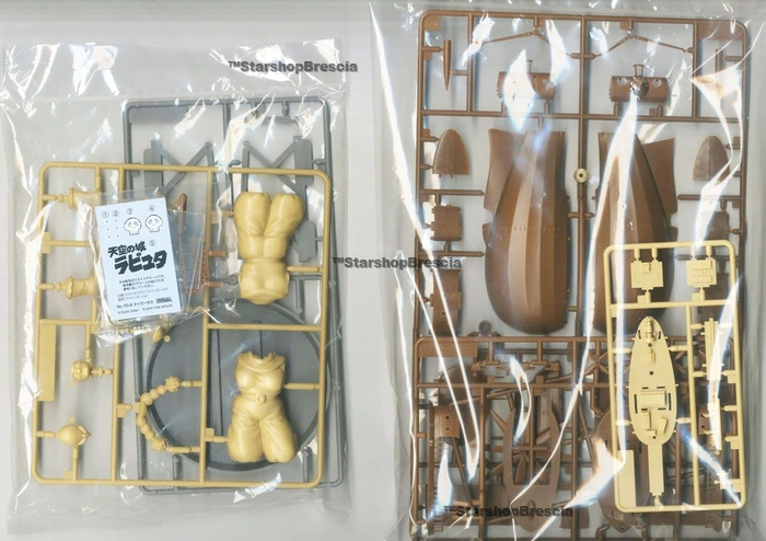 LAPUTA - Castle in the Sky - Tiger Moth Plastic Model Kit