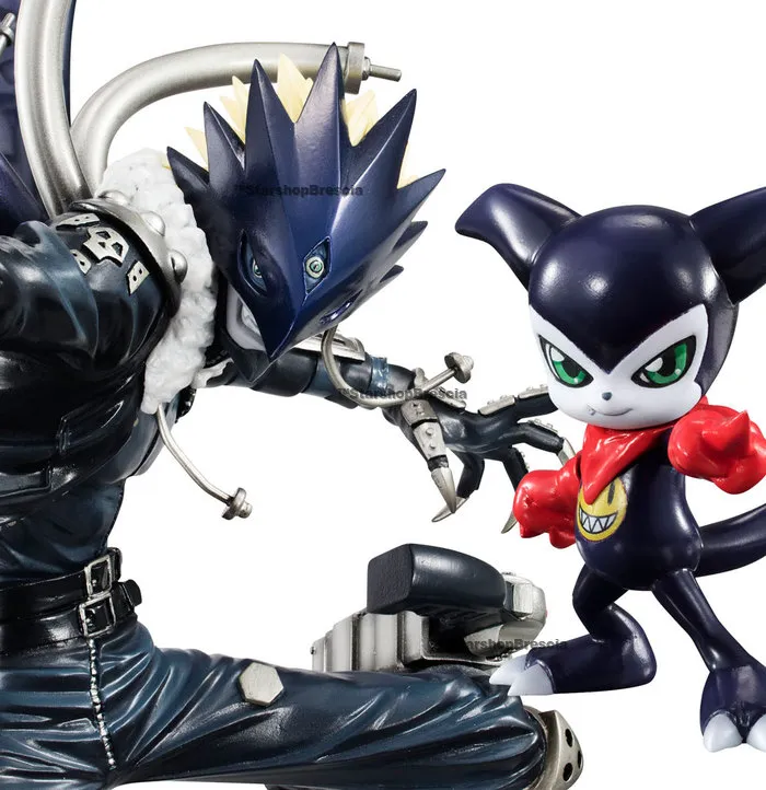 DIGIMON - Beelzebumon & Impmon 1/10 Pvc Figure G.E.M.