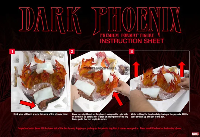 MARVEL - Dark Phoenix Premium Format Figure 1/4 Statue