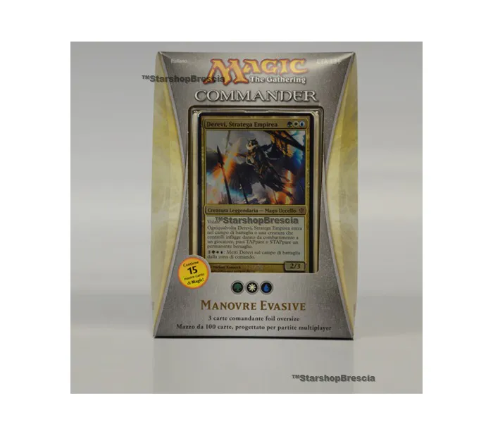 MAGIC THE GATHERING - Commander - Mazzo Manovre Evasive Mazzo Deck Italiano
