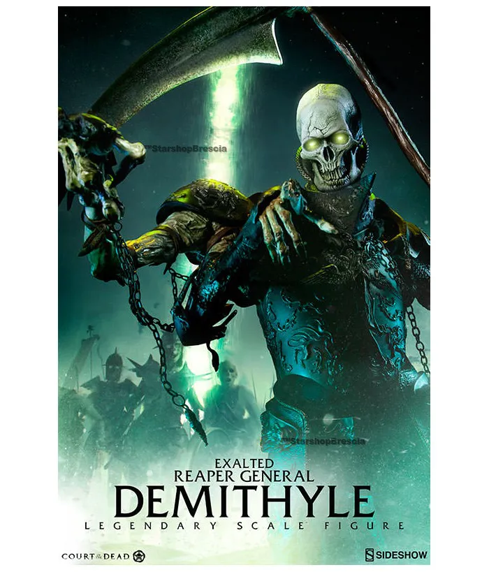 COURT OF THE DEAD - Demithyle Exalted Reaper General Legendary Scale Statue