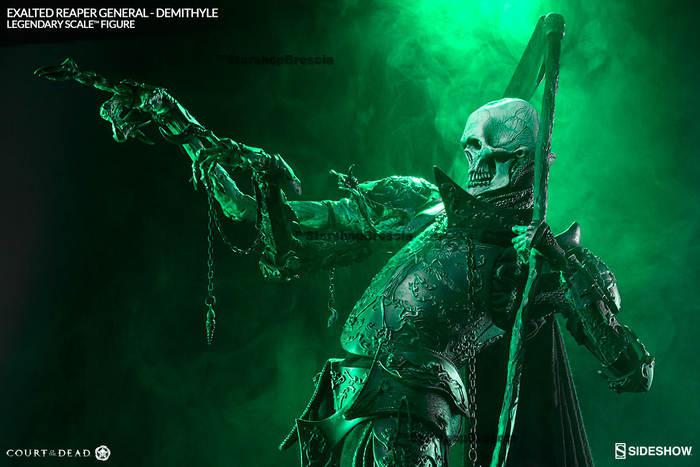 COURT OF THE DEAD - Demithyle Exalted Reaper General Legendary Scale Statue