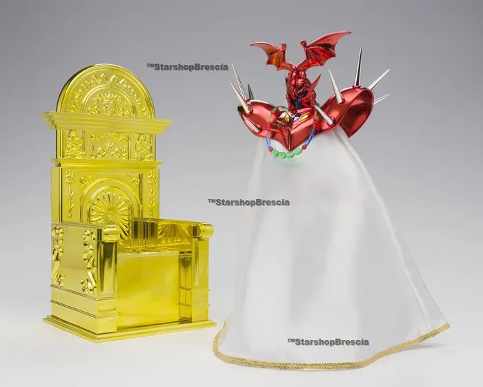 SAINT SEIYA - Saga Gemini / Gemelli Premium Set - Myth Cloth EX + Soul of Gold God Cloth + Pope Ares with Throne