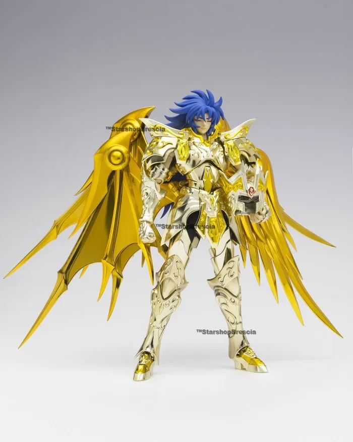 SAINT SEIYA - Saga Gemini / Gemelli Premium Set - Myth Cloth EX + Soul of Gold God Cloth + Pope Ares with Throne